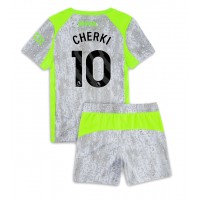 Manchester City Rayan Cherki #10 Tretí Detský futbalový dres 2025-26 Krátky Rukáv (+ trenírky)